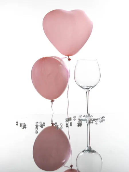 Paquete Globos Rosados — Foto de Stock