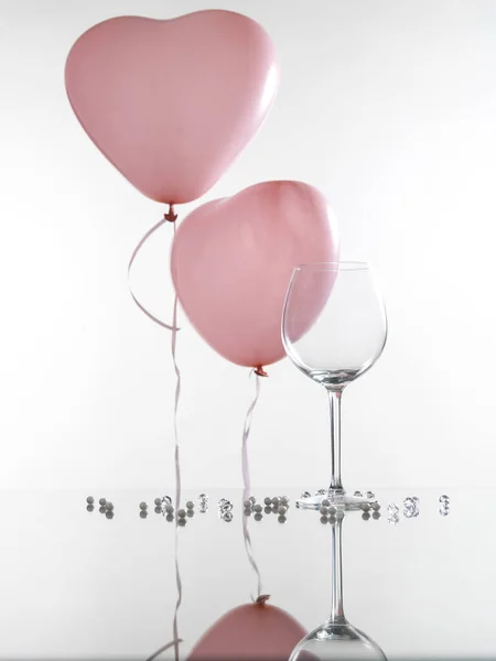 Розовые Воздушные Шары — стоковое фото
