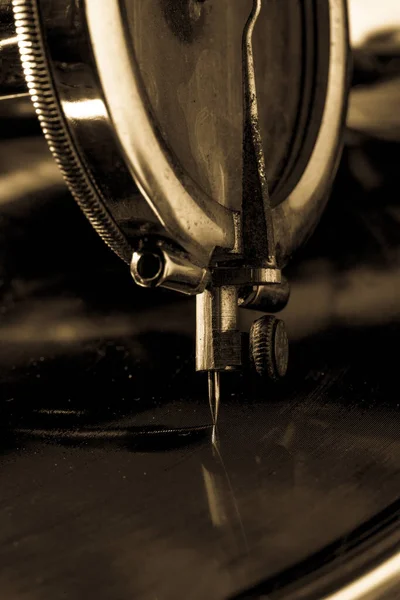 Stary Gramofon Rolkowy Hermetyczny — Zdjęcie stockowe