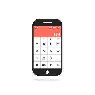 hesap makinesi Mobil app akıllı telefon