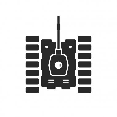 Olağandışı tank siyah simgesi