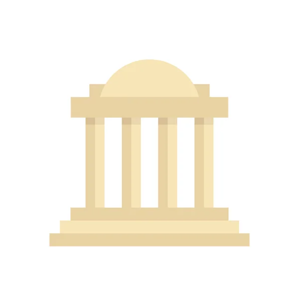 Colonnato greco con colonne — Vettoriale Stock