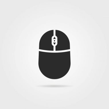 gölge ile siyah kaydırma simge