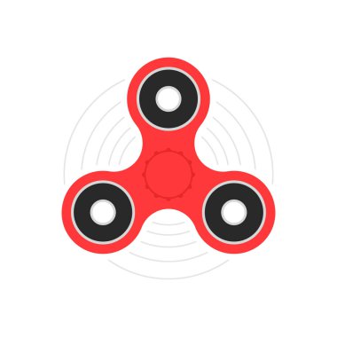 kırmızı el spinner veya topluca oyuncak