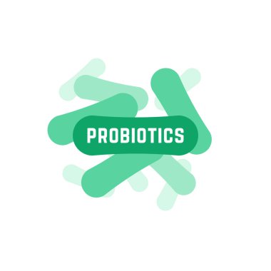 Yeşil probiyotik bakteri logosu