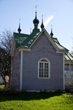 Pereslavl-Zalessky 'deki Goritsky Manastırı Tahta Şapeli.