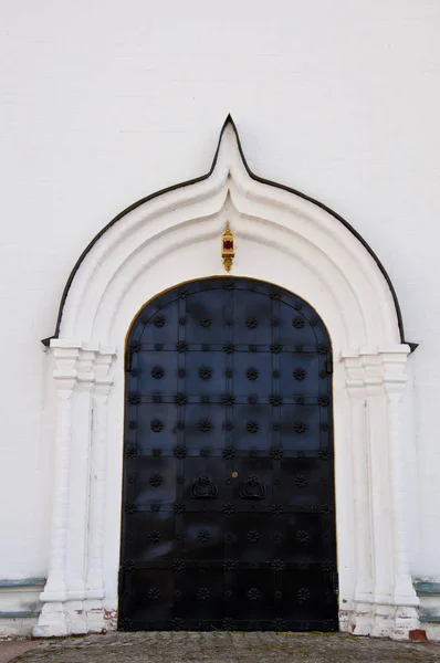 Entrance Nikolsky Cathedral City Preslavl Zalessky — Stock Photo, Image