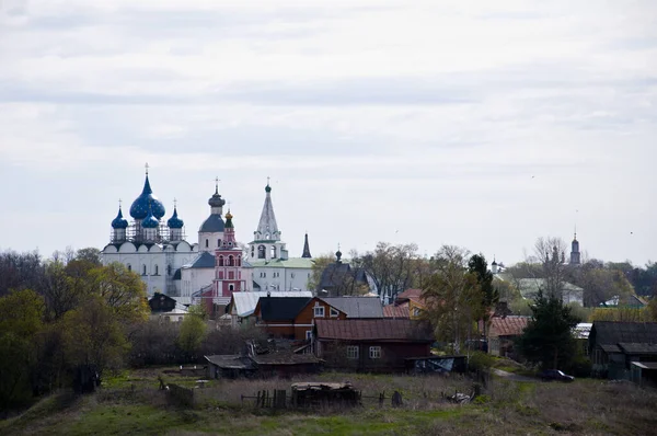 中世ロシアの都市スズダルの路線 — ストック写真