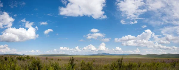 Steppenpanorama — Stockfoto