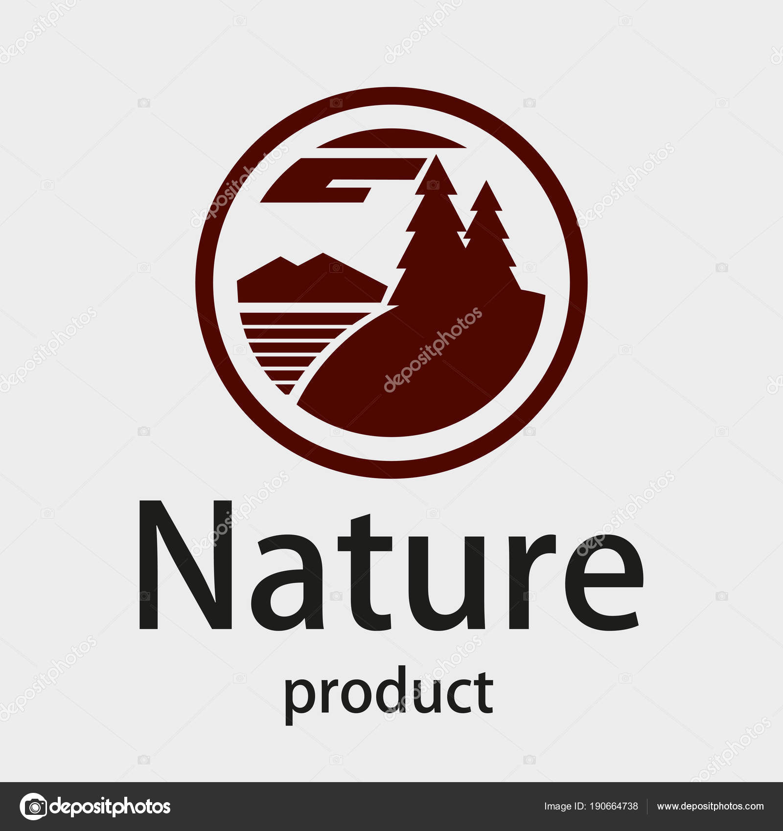 picture Vector Logo De River depositphotos