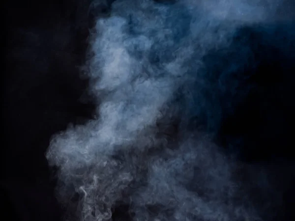 Lichte Rookwolken Rijzen Studiofotografie — Stockfoto
