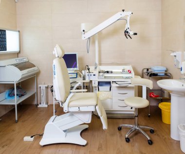 Klinik doktorunun ofisi. İlaç ve Sağlık