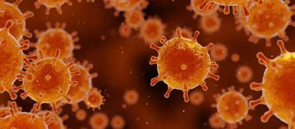 Virus Corona 2019 Ncov Focolaio Influenza Concetto Rischio Pandemico Sars — Foto Stock