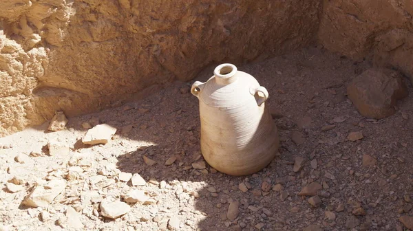 Ett Kärl För Vätska Masada Arkeologiska Fynd Israel — Stockfoto