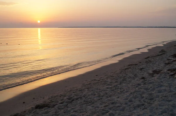 Magnificent Sunset Tunisia — Stock Photo, Image