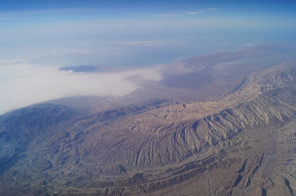 Dağların Üzerindeki Bulutlar Birleşik Arap Emirlikleri — Stok fotoğraf