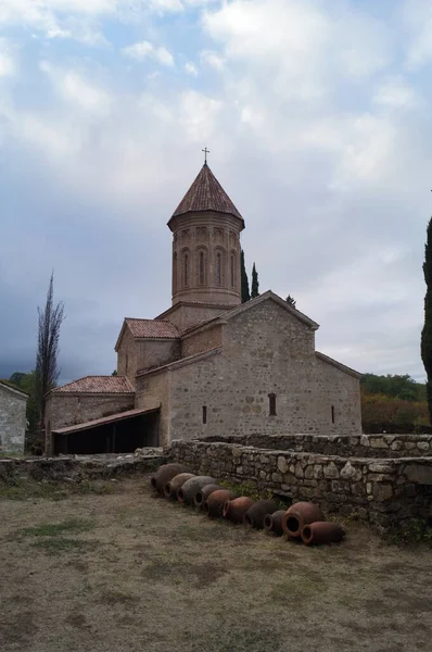 Fortaleza Gremi Georgiala Capital Medieval Del Reino Kakheti —  Fotos de Stock