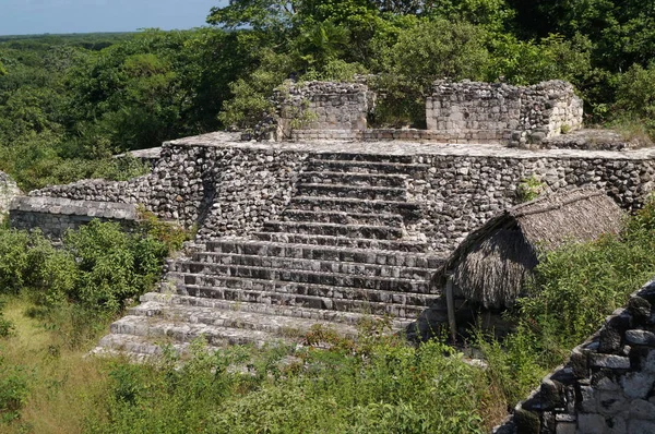 Ruína Balam Temozn Yucatn México — Fotografia de Stock