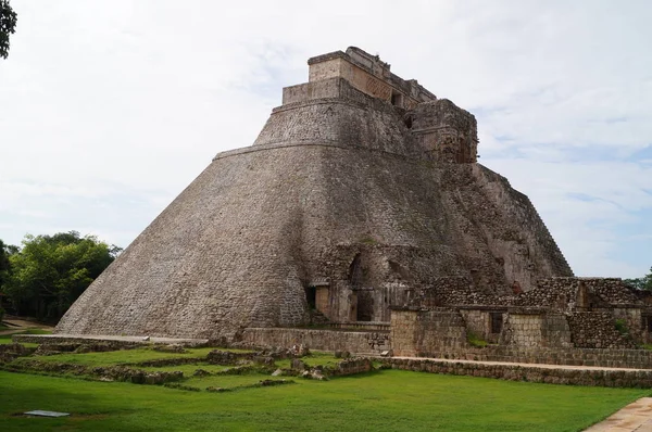 Uxmal Klasszikus Kor Ősi Maja Városa Mexikó — Stock Fotó