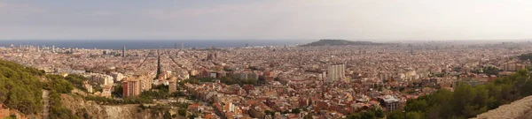 Красивый Вид Барселону Панорама Испания — стоковое фото