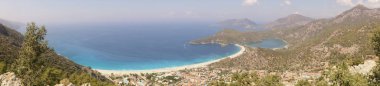 Oludeniz ve güzel mavi göl, Türkiye