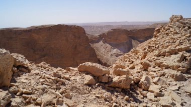 İsrail 'deki muhteşem dağ manzarası