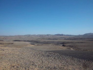 İsrail 'deki muhteşem dağ manzarası