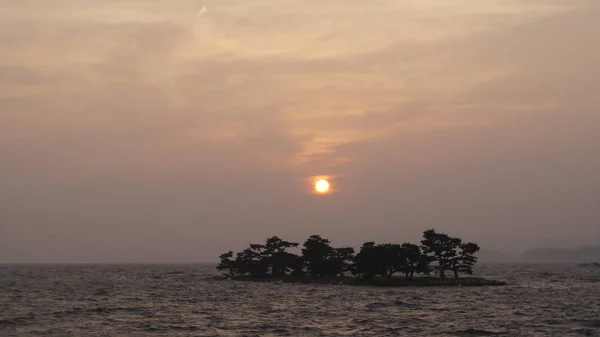 Beautiful Sunset Shinji Lake Japan — Stock Photo, Image