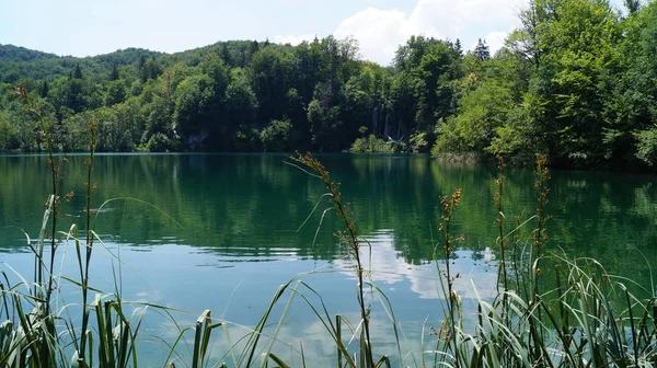 Plitvická Jezera Národní Park Chorvatsko — Stock fotografie