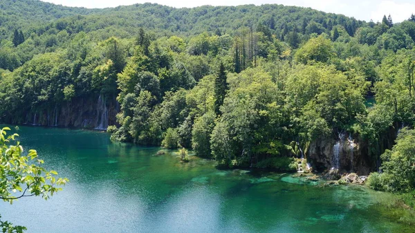 Plitvická Jezera Národní Park Chorvatsko — Stock fotografie