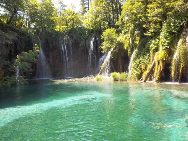 Plitvicesjöar Nationalpark Kroatia — Stockfoto