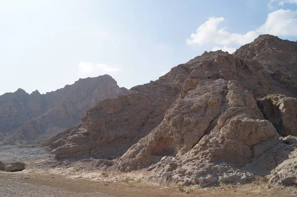 Hajar Mountains Omane Spojené Arabské Emiráty — Stock fotografie