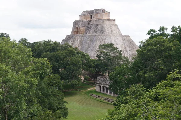 Uxmal Est Une Ancienne Ville Maya Période Classique Mexique — Photo