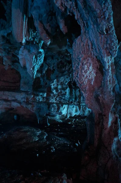 Σπήλαιο Lolthun Στη Γλώσσα Των Μάγια Μια Πέτρα Λουλουδιών Μία — Φωτογραφία Αρχείου