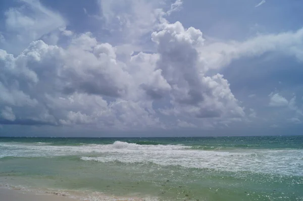 Paradise Beach Tulum Quintana Roo México Costa Tropical — Foto de Stock