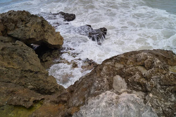 Paradise Beach Din Tulum Quintana Roo Mexic Coasta Tropicală — Fotografie, imagine de stoc