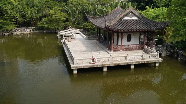 Haus Wasser Die Historischen Gebäude Der Stadt Hongkong — Stockfoto