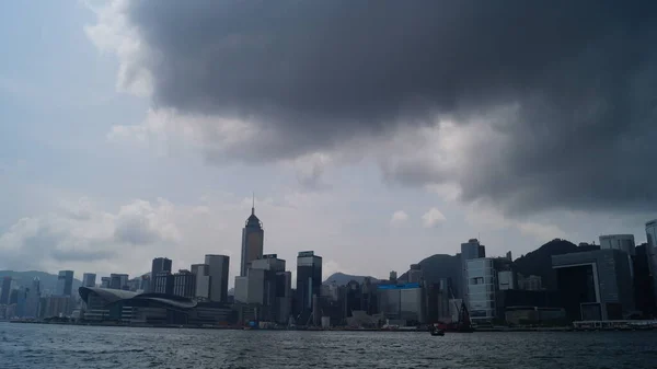 Excelente Vista Cidade Hong Kong China — Fotografia de Stock