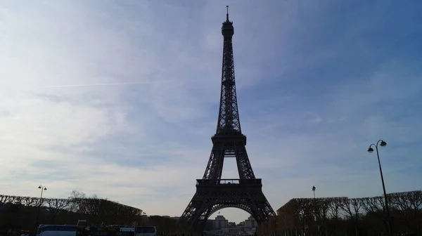 Eiffeltoren Historische Plaats Van Parijs — Stockfoto