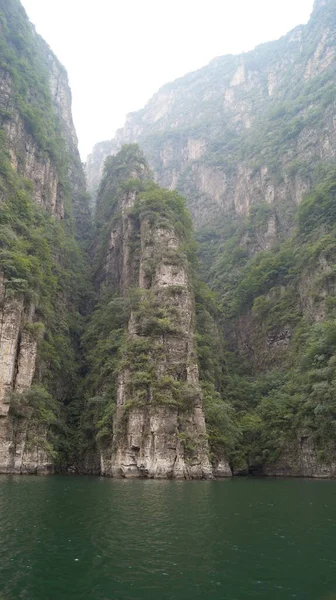 Golden Dragon Gorge Kina Ligger Norra Delen Yangqing County Det — Stockfoto