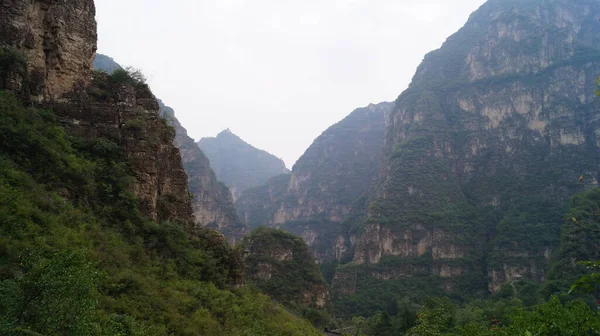 Golden Dragon Gorge Kina Ligger Norra Delen Yangqing County Det — Stockfoto