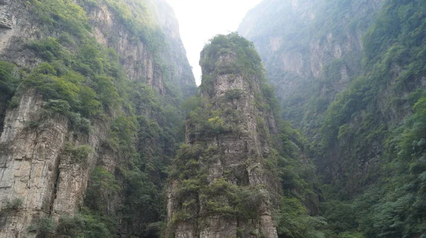 Golden Dragon Gorge China Gelegen Het Noordelijke Deel Van Yangqing — Stockfoto