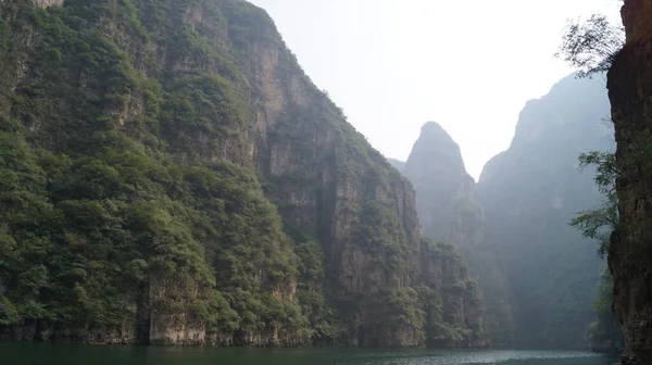 Golden Dragon Gorge Kina Ligger Norra Delen Yangqing County Det — Stockfoto
