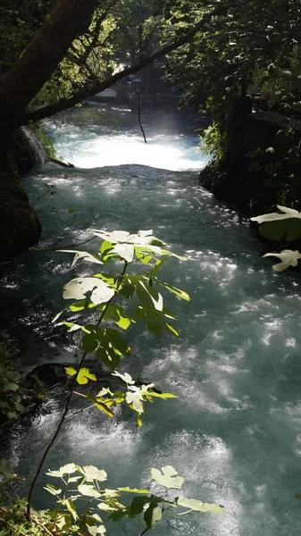 Cachoeiras Duden Antalya Rio Áspero Cachoeiras — Fotografia de Stock