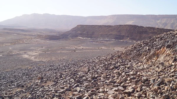 Magnífica Paisagem Montanhosa Israel Mitzpe Ramon — Fotografia de Stock