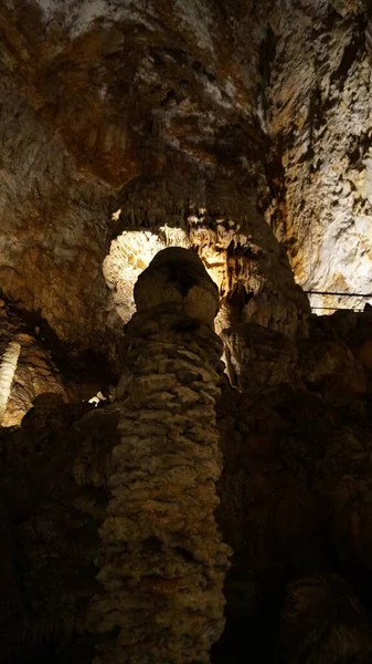 Excelente Vista Caverna Itália — Fotografia de Stock