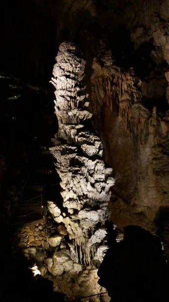 Excelente Vista Caverna Itália — Fotografia de Stock