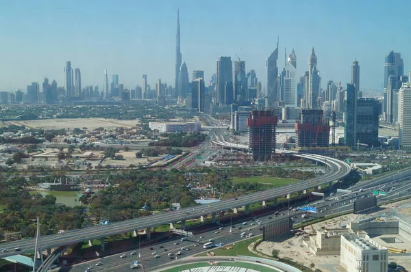 Vista Dubai Cima Emirados Árabes Unidos — Fotografia de Stock