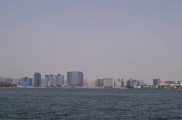 Prachtig Uitzicht Dubai Stad Vanaf Het Water Verenigde Arabische Emiraten — Stockfoto