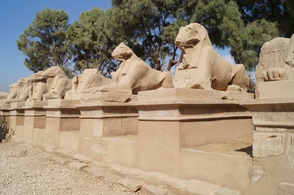룩소르에 카르나크 이집트의 역사적 — 스톡 사진